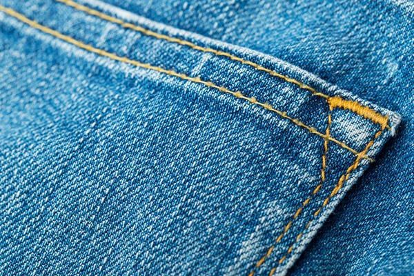 Jeans Bolso Traseiro Fechar — Fotografia de Stock