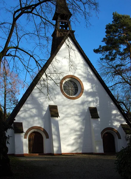 Vacker Utsikt Över Vacker Kapellbyggnad — Stockfoto