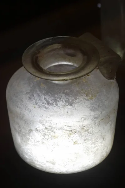 Anciens Vases Verre Dans Musée Tambour — Photo