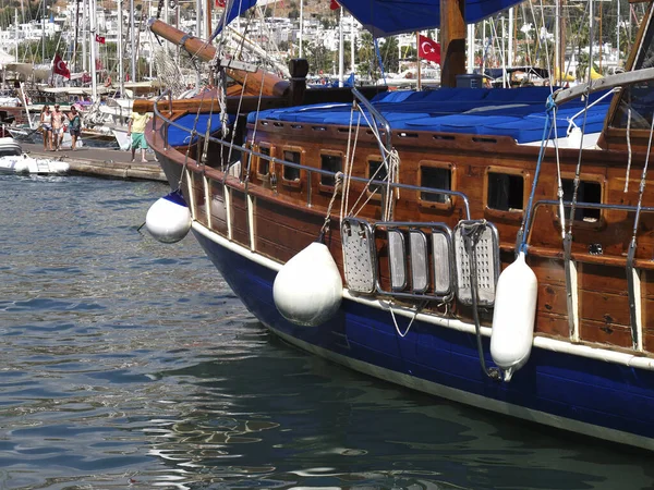 Yacht Bodrum Türkei — Stockfoto