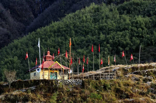 Hindu Mandir Bij Dzuluk Sikkim India — Stockfoto