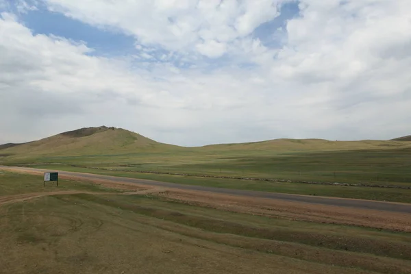 Období Dešťů Mongolsku — Stock fotografie