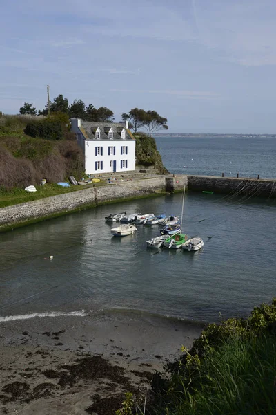 Porto Estava Ile Groix Brittany — Fotografia de Stock