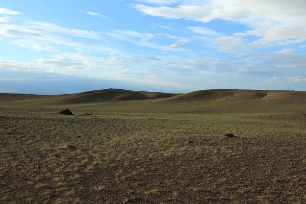 Období Dešťů Mongolsku — Stock fotografie