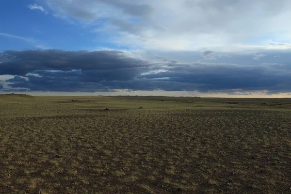 Období Dešťů Mongolsku — Stock fotografie