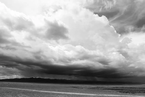 Období Dešťů Mongolsku — Stock fotografie