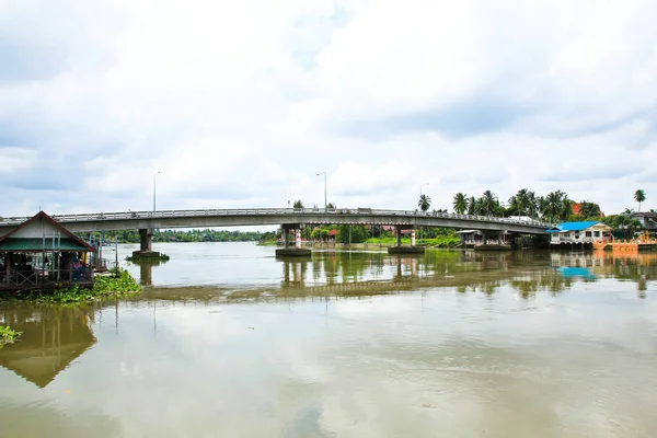 Pont Sur Une Rivière Thaïlande — Photo