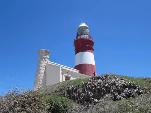 Lighthouse Cape Agulhas South Africa — Stock Photo, Image
