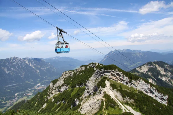 Gondola Hochalmbahn Garmisch Partenkirchen — Fotografia de Stock