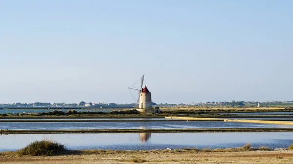 Old Mill Mozia Trapani Sicilia — Foto de Stock