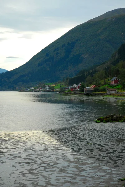 Noruega Sobre Naturaleza Paisaje Fondo — Foto de Stock