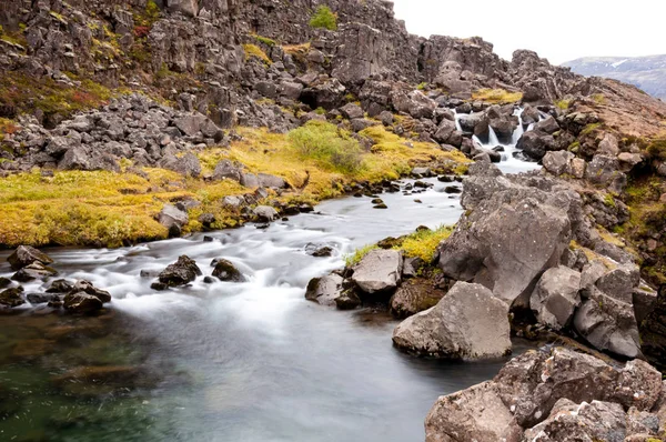 Thingvellir Nemzeti Park Izland — Stock Fotó