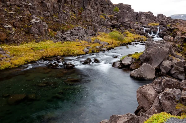 Þingvellir Nationalpark Island — Stockfoto