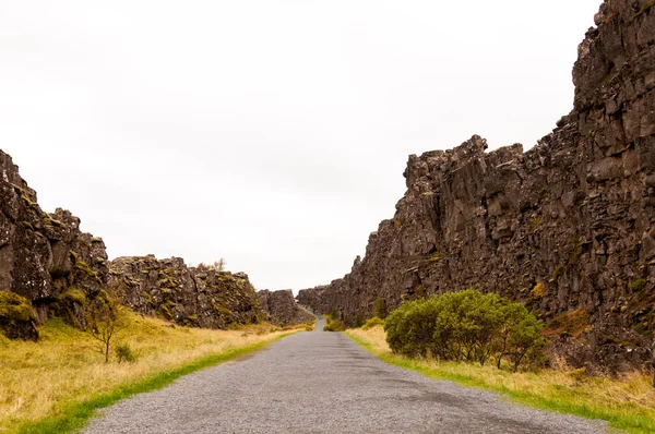 Þingvellir Nationalpark Island — Stockfoto