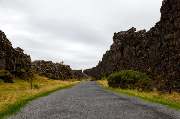 Þingvellir Nationalpark Island — Stockfoto