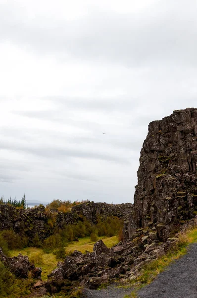 Þingvellir Nationalpark Island — Stockfoto