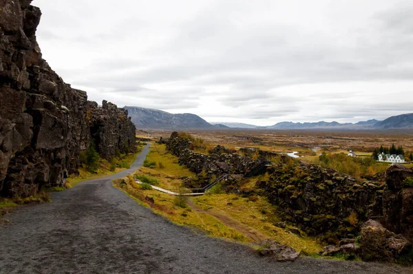 Thingvellir 国家公园冰岛 — 图库照片