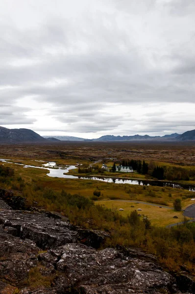 Thingvellir National Park Islândia — Fotografia de Stock