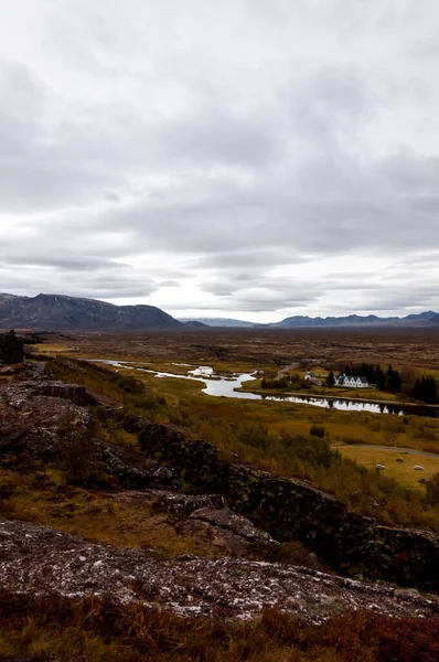 Nationaalpark Thingvellir Ijsland — Stockfoto