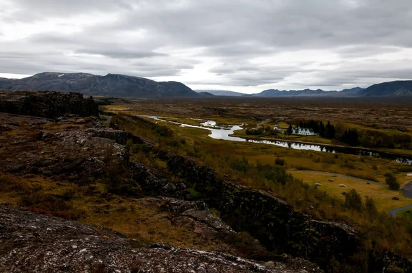 Thingvellir Nationalpark Island — Stockfoto