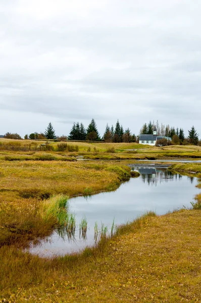 Thingvellir Milli Parkı Zlanda — Stok fotoğraf