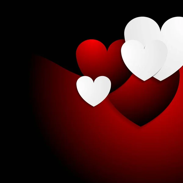 Valentines Day Vector Background — Stock Photo, Image