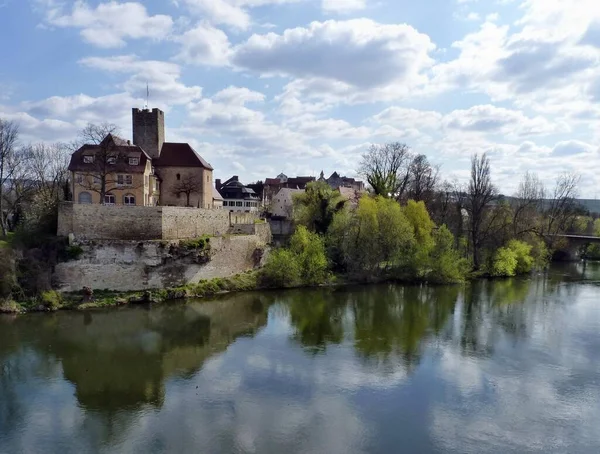 Vue Panoramique Sur Architecture Médiévale Majestueuse — Photo