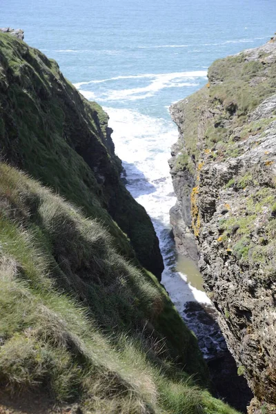 Trou Diable Ile Groix Brittany — Stock Photo, Image