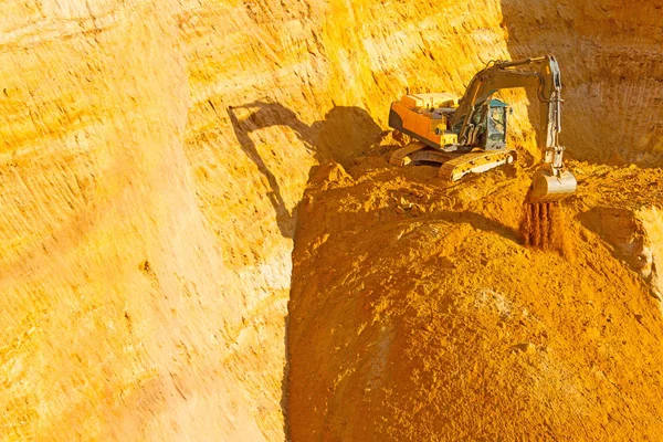 Excavadora Cantera — Foto de Stock