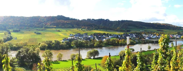 Kindel Moselle Autumn Panorama — Photo