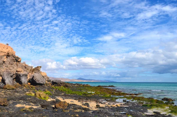 Vista Una Hermosa Costa Del Mar — Foto de Stock