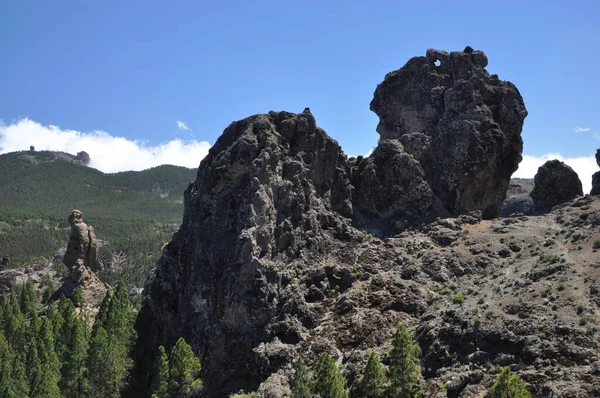 ロック ヌブロ グラン カナリアの岩は — ストック写真