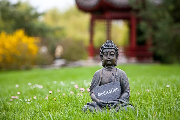 Buddha Figur Tro Och Andlighet — Stockfoto