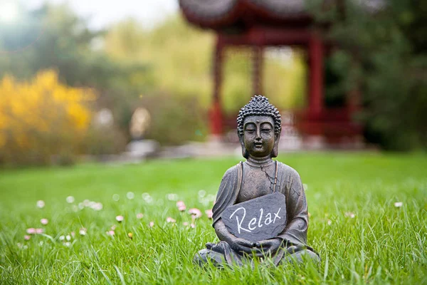 Будда Духовный Дзен Медитация — стоковое фото
