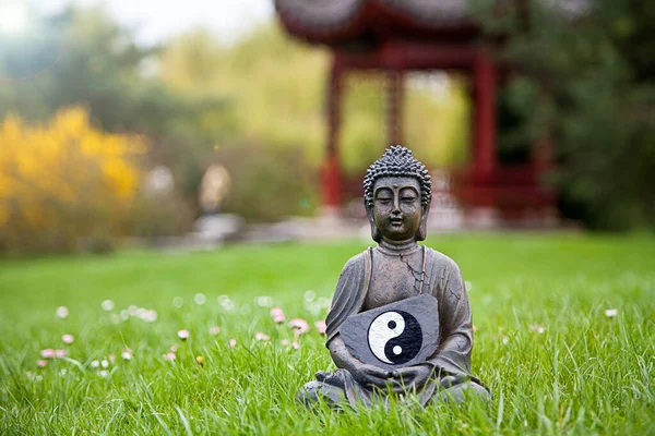 Buddha Figur Tro Och Andlighet — Stockfoto