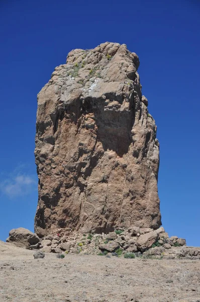 Roque Nublo Grootmoeder Canaria — Stockfoto