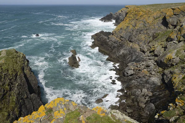 Coast Ile Croix Brittany — Stock Photo, Image