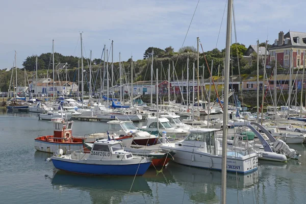 Port Tudy Ile Groix Brittany — Fotografia de Stock