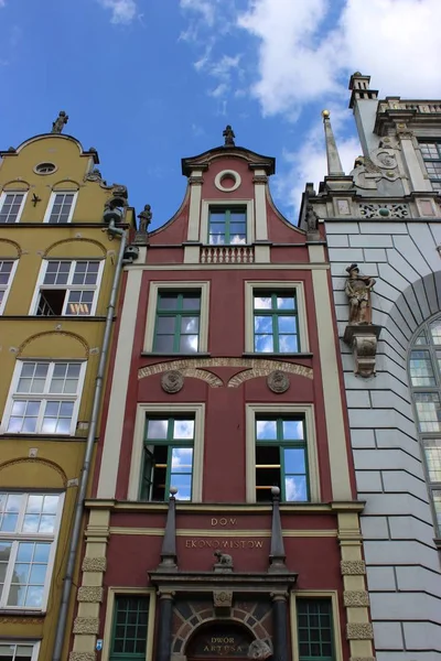 Arquitetura Histórica Gdansk — Fotografia de Stock