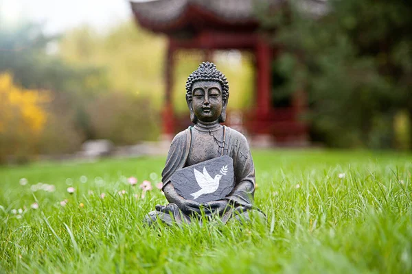 Estatua Buda Paz —  Fotos de Stock