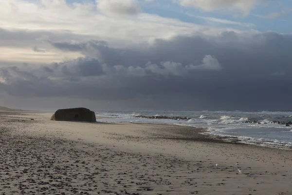 Kuzey Denizi Nde Fırtına Yaklaşıyor — Stok fotoğraf