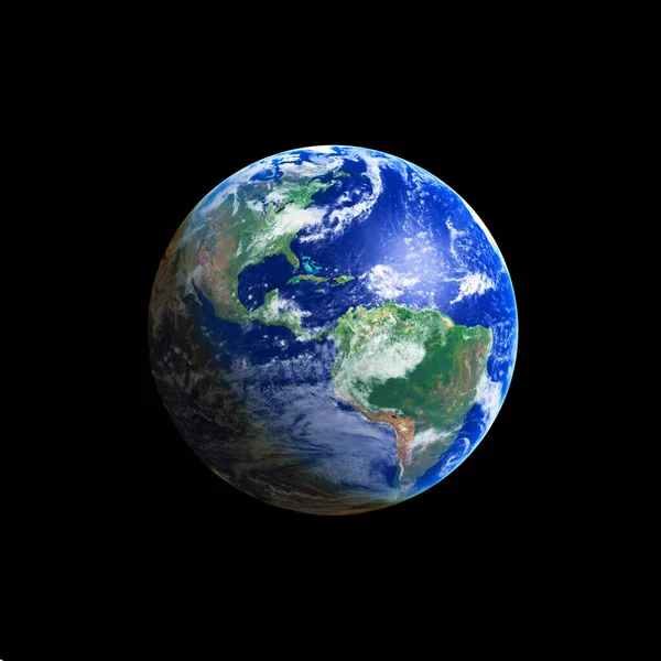 Earth Globe Amerika Obrázek Vysokém Rozlišení — Stock fotografie