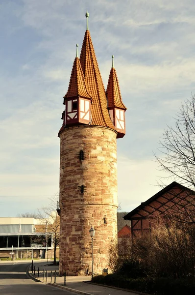Wieża Starego Miasta Tallinie — Zdjęcie stockowe