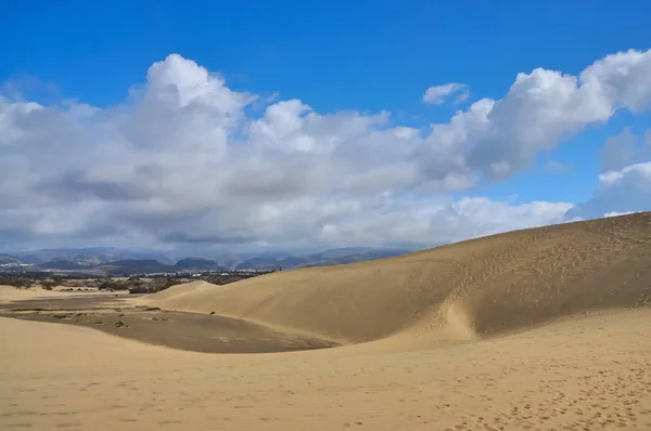 Duna Areia Maspalomas Gran Canaria — Fotografia de Stock