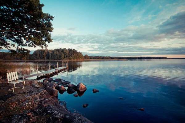 Descansando Lago — Fotografia de Stock