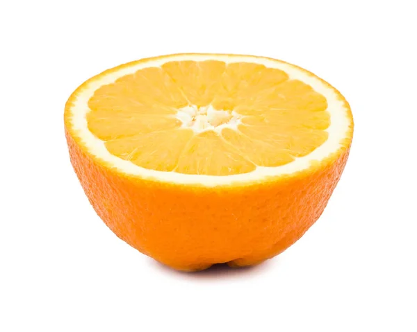 Oranye Diisolasi Pada Latar Belakang Putih — Stok Foto
