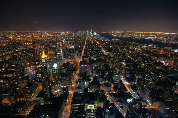 Vista Panorâmica Majestosa Cidade Urbana — Fotografia de Stock