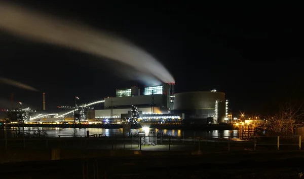 부르크에 발전소의 치유용 발전소 — 스톡 사진