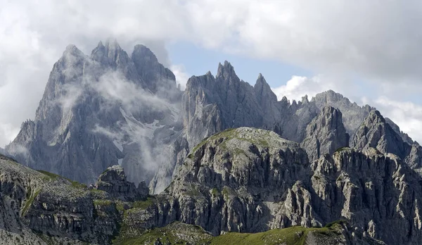 Grupo Cadini Rifugio Auronzo Trentino Tirol Sul Alto Aldige Italia — Fotografia de Stock