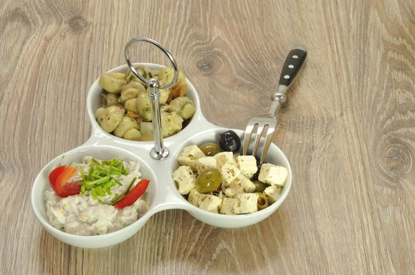 Antipasti Voedsel Meel Voedsel — Stockfoto